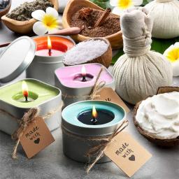 500g/1kg material de parafina de cera de soja pura pré-sele cera-núcleo pigmentos aromaterapia cera de parafina pura diy velas artesanais artesanato - Image 6