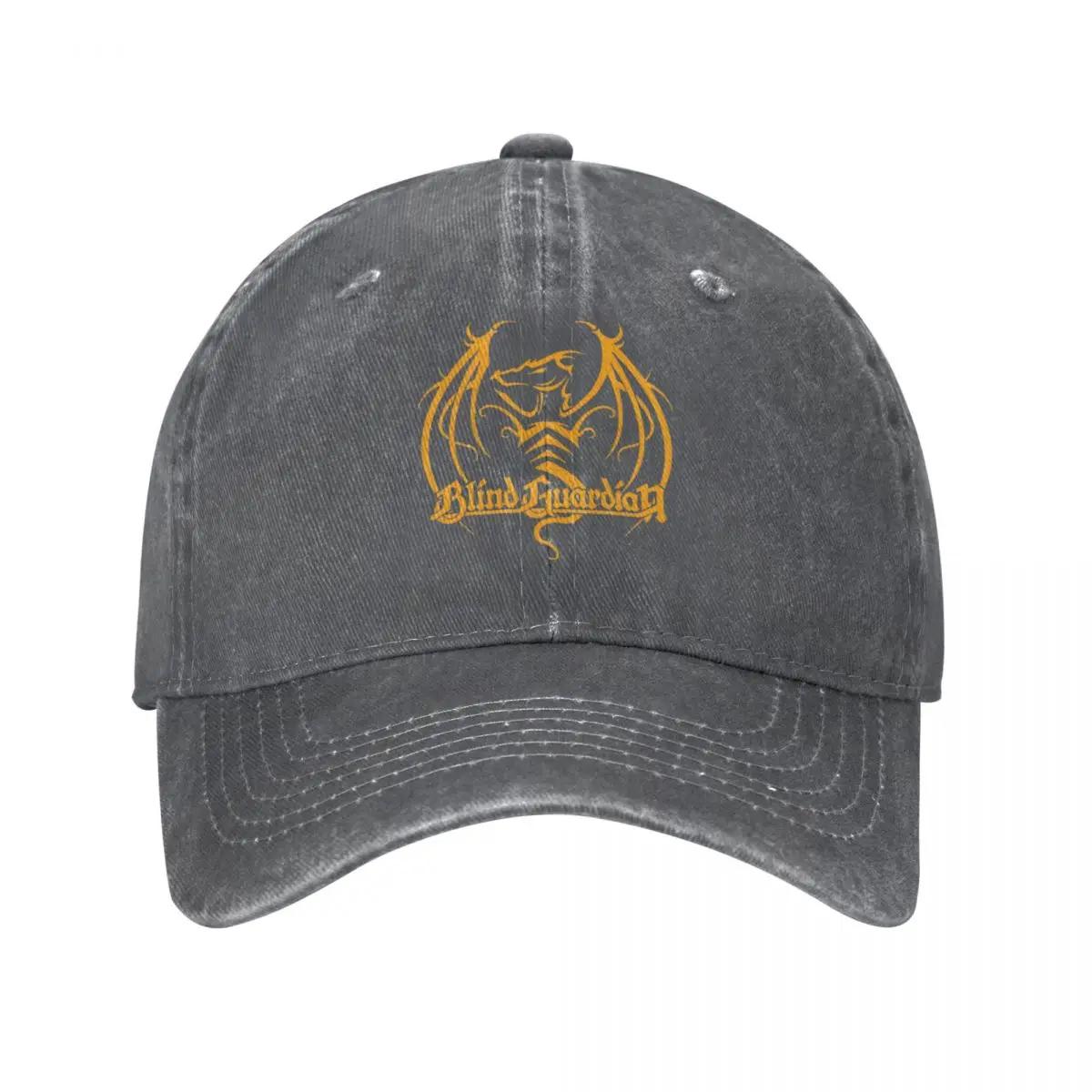 Vintage cego guardião poder Metal banda logotipo roupas, Unisex estilo boné de beisebol, angustiado lavado chapéu, chapéu ao ar livre do pai - Image 1