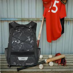 Mochila de beisebol softball com compartimento de sapatos, Bolsa de bastão softball ao ar livre para jovens e adultos, Bolsa de ombro esportiva grande capacidade - Image 6