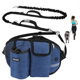 Outdoor Pet Waistpack com corda de reboque, multifuncional, esportes, corrida, fitness, treinamento, cão, andando, suprimentos, novo - Image 1