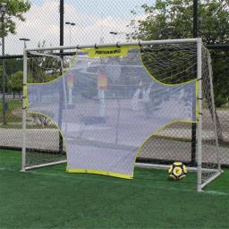 Futebol treinamento tiro goleiro Net, futebol bola redes, treinador, gramado, playground, indoor, 11 pessoas - Image 3