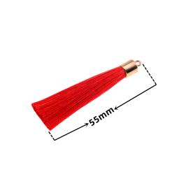 10 pçs de seda borla escova metal bonés borla encantos pingente diy jóias que faz brincos componentes acessórios material decorativo - Image 3