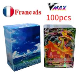 Pokemon cartão vstar etiqueta equipe gx vmax treinador energia brilhando jogo castellano inglês francês coreano espanhol alemão brinquedos - Image 5