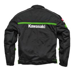 Kawasaki biker terno de corrida anti queda roupas ao ar livre motocross ciclismo terno elegante respirável jaqueta masculina - Image 2