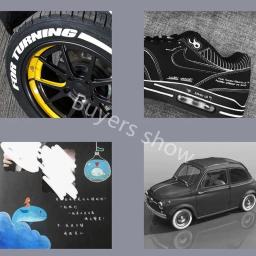 Permanente Waterproof White Rubber Marker, canetas de pintura, pneu de carro, pintura ambiental do pneu, Graffiti, 1 pc, 3 pcs, 5pcs - Image 5