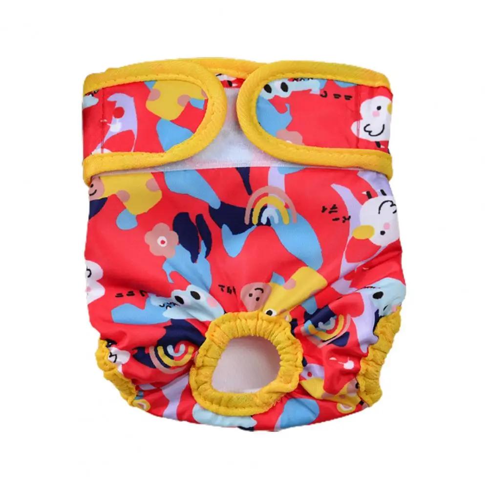 Fraldas de incontinência à prova de vazamento confortáveis para cães, Fraldas para cães, Cão dos desenhos animados - Image 1