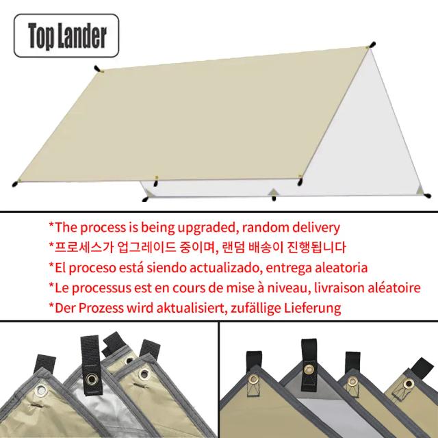 Toldo de Acampamento Ultraleve à Prova d'Água - Abrigo Solar para Jardim, Praia e Caminhadas