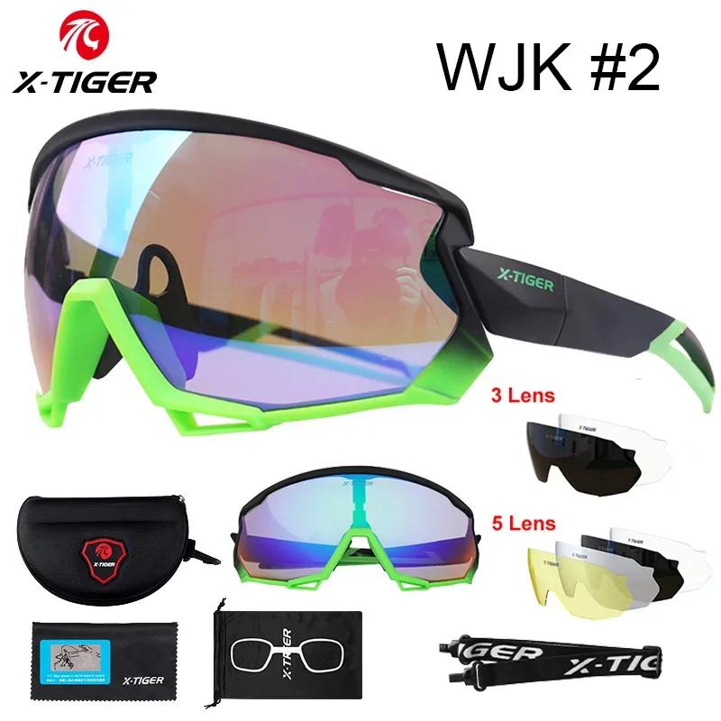 X-TIGER óculos de ciclismo lente polarizada bicicleta estrada ciclismo óculos pesca correndo óculos de sol esportes mtb mountain bike - Image 1