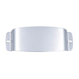 Capa de captador aço cromado, Protetor para Jazz Bass, Substituição de guitarra elétrica - Image 4
