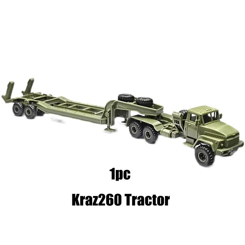 4d 1/72 rússia kraz260b trator caminhão militar montagem modelo de brinquedo - Image 1