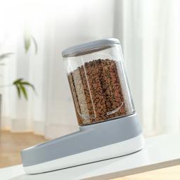 Alimentador Pet automático e bebedouro, combinação de grande capacidade, gato e cão, 4L, balde de armazenamento de grãos, fornecedor - Image 3