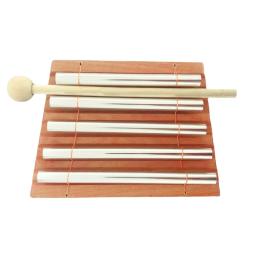 Sinos energia carrilhão instrumento percussão tubo som sinos mão para yoga, reunião e terapia som fácil - Image 5