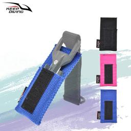 Cobertura De Tesoura De Mergulho Scuba, Corte Subaquático Facas Especiais, Saco De Armazenamento Cortador, Tampa De Nylon Durável Cortador - Image 1