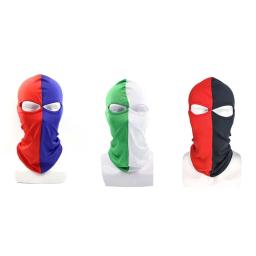 Gorro de verão com 3 buracos, máscara facial completa, mulheres, homens, balaclava fina, máscara facial para motocicleta, bicicleta, caça, ciclismo, boné de esqui - Image 1