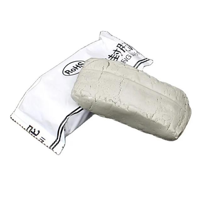 Argila de Modelagem a Seco Impermeável Cinza 140g para Reparos e Moldes Criativos