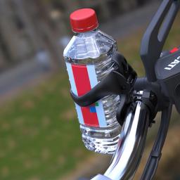 Suporte para garrafa de água dobrável, montagem do guidão da bicicleta da motocicleta, suporte universal do copo do ciclismo - Image 2