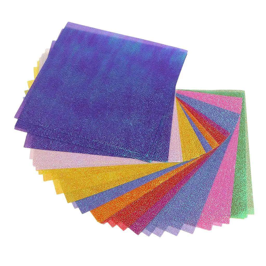 Cardstock de papel perolado para Scrapbooking, DIY Handmade Cards Making, Arte Artesanato, Mix Cor, 7x7cm, 50 Pcs - Image 1