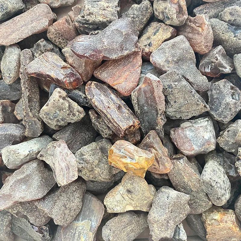 Yoowei Natural Raw Âmbar Pedra Coleção, Gemas ásperas, Material DIY, Cura Mineral Minério Jóias, Atacado, Presente, Tamanho 3g-10g - Image 1