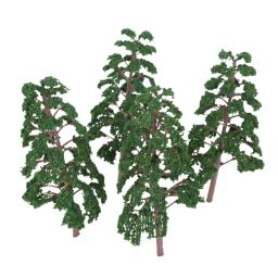 Árvores Modelo de Plástico para Arquitetura, Plantas Artificiais, Parque Wargame, Cenário Diorama, Cenário Ferroviário, 140mm, 5 PCs - Image 5