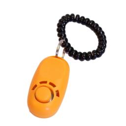 Clickers treinamento cães plástico estiramento corda pulso pet clickers ferramenta auxílio instrutor som - Image 2