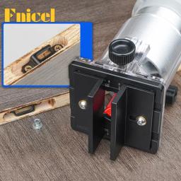 Madeira Milling Base e Fixação Suporte, Corte e Cortador, Bakelite Slotting, Guia Locator, 2 em 1 - Image 1
