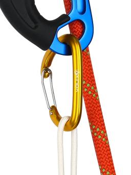 Xinda profissional ajustável webbing pé loop escalada poliéster luz dinima ascender cinto dispositivo banda escalada rock equipamento - Image 2