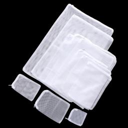 1pc tanque de peixes malha saco de filtro de aquário saco com zíper lagoa líquida bio bola isolamento de carbono ativo saco de armazenamento acessórios - Image 1