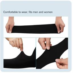 Braço esportivo manga de compressão, proteção uv, para ciclismo, basquete, corrida, vôlei, verão, 1 pares - Image 2