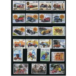 Selos postais colecionáveis desbloqueados com marca de postagem, todos diferentes, sem repetição do papel para a coleção, 10 pcs, 20 pcs, 50 pcs, 100 pcs - Image 5