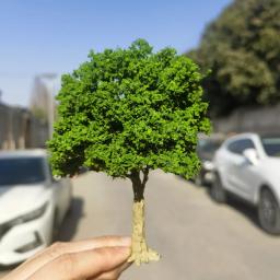 Árvore de arame fino para decoração ferroviária do trem, DIY Green Plant, HO Scale, 10-30 cm, 1 Pc, 2Pcs - Image 2