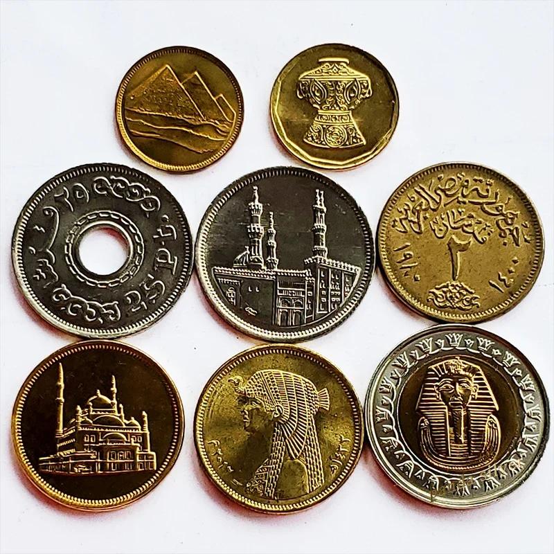 Moedas do Egito para coleção, moeda, 8 pcs - Image 1