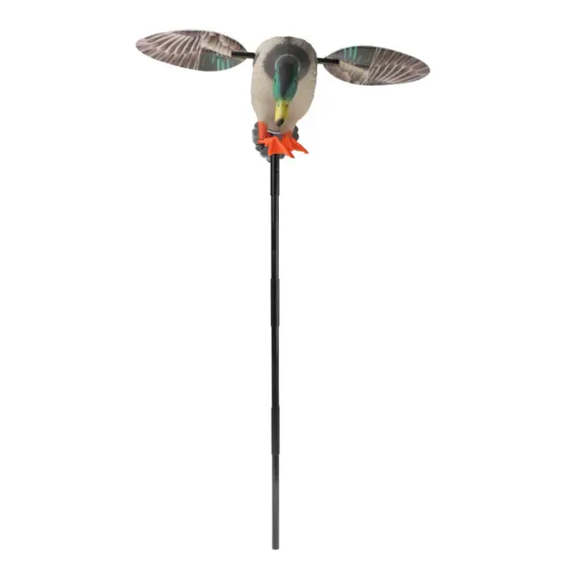 Controle Remoto Duck Decoy Realista com Asas Voadoras para Caça ao Ar Livre e Decoração de Jardim
