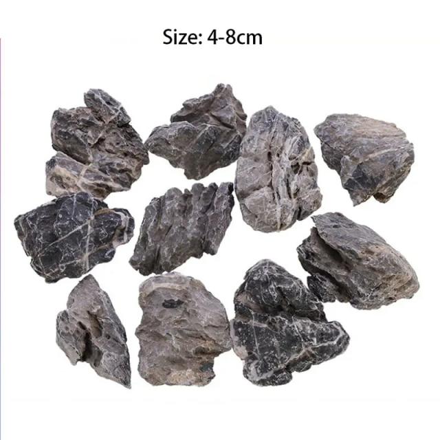 Decoração Natural para Aquários e Paisagismo com Pedras Rockery em Diversos Pesos