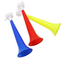 Plástico trompete cheer chifres para crianças, acessórios cheerleading, para fãs de futebol, 1pc - Image 6
