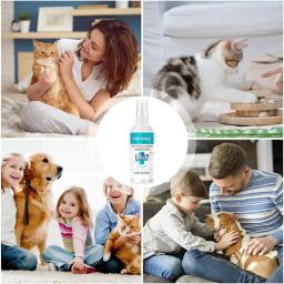 Spray desodorizante para cães, Pet Odor Spray para cães, Suprimentos de banho, Perfume duradouro, Odores após o banho para cães, 50ml - Image 5