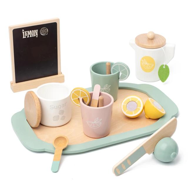 Brinquedo Cafeteira Montessori Madeira para Crianças - Aprendizado e Imaginação