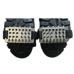 Aço inoxidável Spikes Crampons para Botas, Sapatos de Neve Grips, Pinças de Tração, Caminhadas, Escalada, Pesca, Inverno, 26 - Image 5