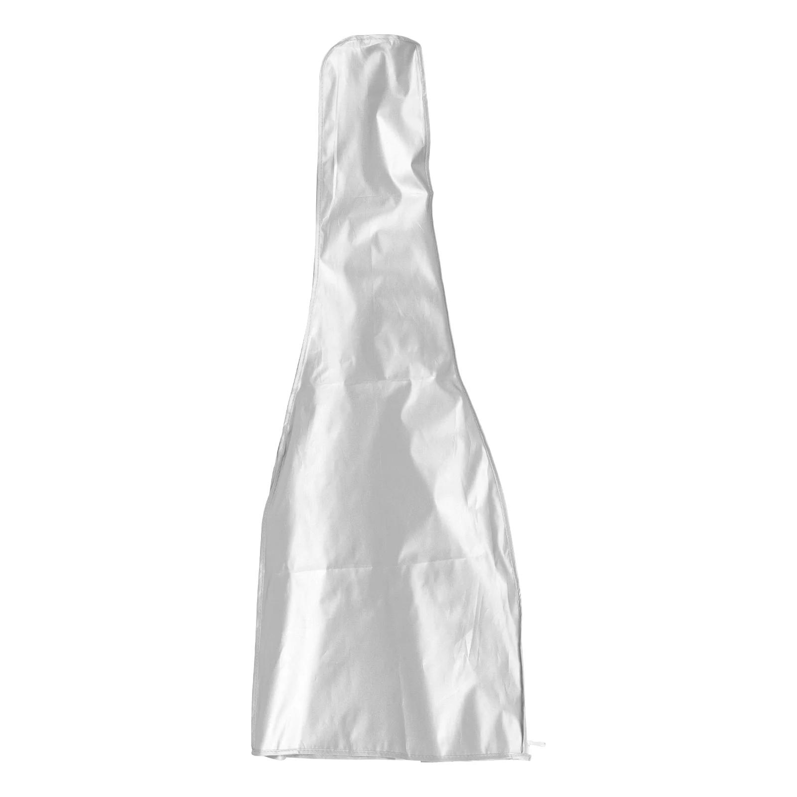 Prata revestido guitarra caso capa, útil instrumento protetor, pano de proteção, poeira, durável, baixo, balada - Image 1