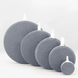 Bolha pedra aerador para aquário, tanque de peixes bomba hidropônico oxigênio placa mini bomba de ar, acessórios pet, 40mm, 1-5pcs - Image 2