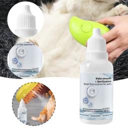 Escova de vapor para limpeza de animais, lavagem livre, soro do cabelo essência, grooming animal, depilação essência gato e cão, steamy, 10-3 pcs - Image 3