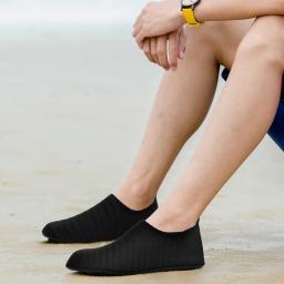 Calçado de mergulho masculino e feminino, 1 par, calçado para desportos aquáticos, sapatilha descalça, fitness, dança, surf, snorkeling - Image 5