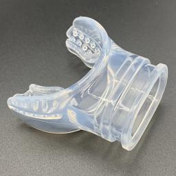 Silicone macio mergulho Snorkel bocal, regulador de mordida, não tóxico, equipamento de mergulho - Image 3
