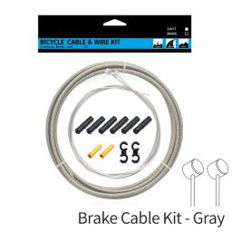 Conjunto de freio de bicicleta dobrável, tubo de cabo de aprimoramento de energia de frenagem e linha interna para acessórios de ciclismo - Image 3