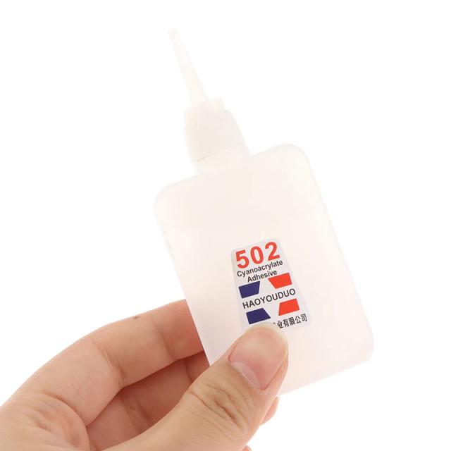 Cola Universal de Secagem Rápida 502 - Adesivo Forte para Brinquedos, Artesanato, Calçados e Mais - 40ml