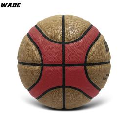 WADE Legal-Bola de couro PU interna e externa para escola, bola de basquete com bomba e pino livres, rede e saco, original, tamanho 7 - Image 4