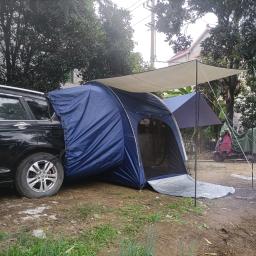 Adicione barraca de acampamento SUV Rainfly com toldo grande, barraca de carro à prova d'água, barraca traseira de carro com capacidade para dormir de até 4 pessoas - Image 3