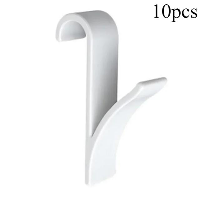 Rack de Armazenamento Branco Claro para Banheiro e Cozinha - 1 Unidade