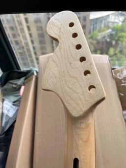 Pescoço de guitarra jacarandá, 22 trastes, Strat, grande, faça você mesmo - Image 4