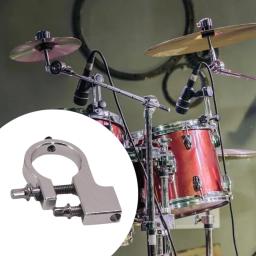 Montagem Hardware Braçadeira para Percussão Instrumento, Tambor Mallet Holder, Acessórios de Montagem, Tambor Mallet, Dia 2.8cm, Presente - Image 2