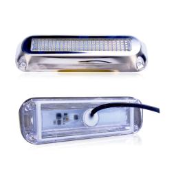 Luzes de navegação submersíveis, Iluminação do barco, LED subaquático, impermeável, Yacht Marine Acessórios, 120LED, 12V, 24V, 2pcs - Image 6
